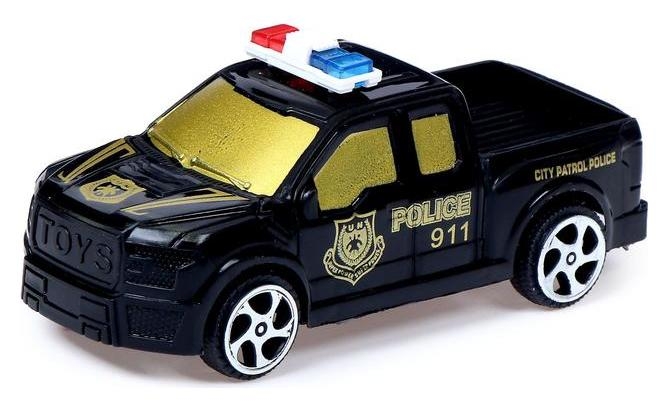 Джип-пикап инерционный Полиция City Patrol Police