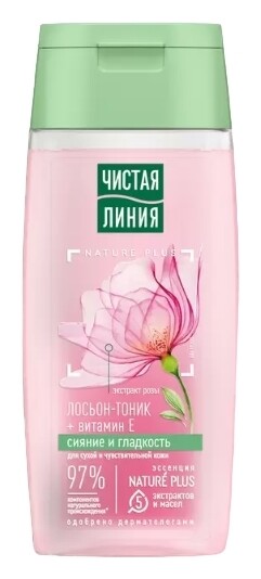 Лосьон-тоник для сухой и чувствительной кожи Лепестки розы отзывы