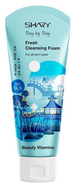 Освежающая пенка для умывания Бьюти-витамины для всех типов кожи  Shary