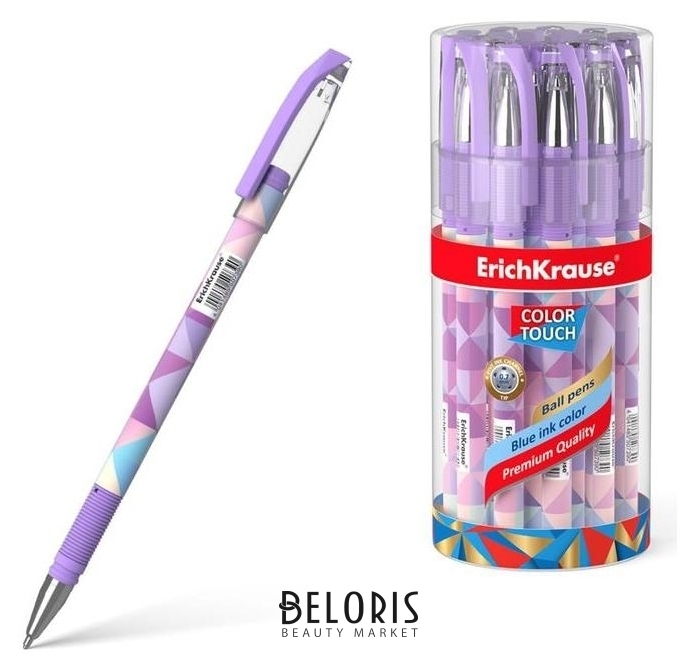 Ручка шариковая Erichkrause Colortouch Magic Rhombs, узел 0.7мм, чернила/синие 50739 Erich krause