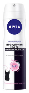 Дезодорант-спрей Невидимая защита для черного и белого Clear Nivea
