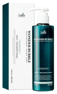 Шампунь для глубокого увлажнения и придания объёма волосам Wonder Bubble Shampoo LADOR