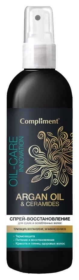 Спрей-восстановление для сухих и ослабленных волос  Compliment