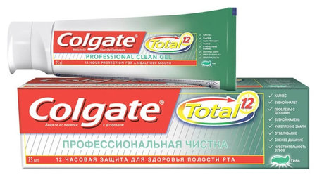 Зубная паста Total 12 "Профессиональная чистка" гель отзывы