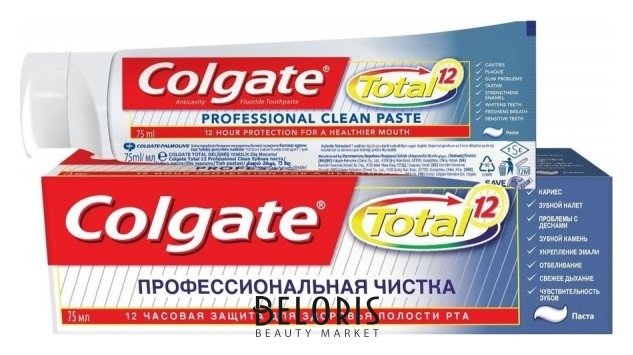 Зубная паста Total 12 Профессиональная чистка Colgate