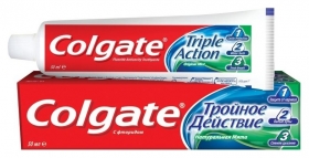Зубная паста Тройное действие Colgate