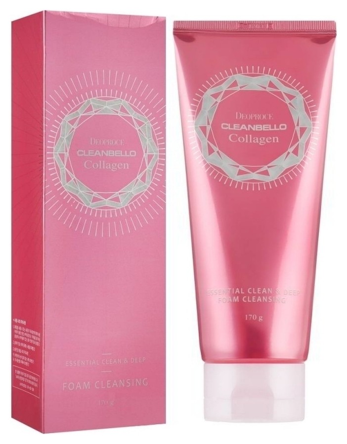 Пилинг-гель с коллагеном Cleanbello Collagen Essential Clean & Deep Peeling Vegeta  DEOPROCE