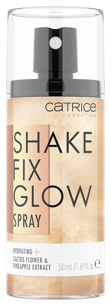 Спрей фиксирующий для макияжа с мерцанием Shake Fix Glow Spray отзывы