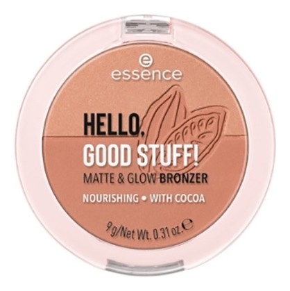 Бронзер для лица Hello, Good Stuff! Matte & Glow Bronzer  Essence