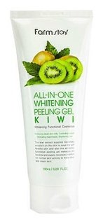 Отшелушивающий гель с экстрактом киви Whitening Peeling Gel Cream Kiwi FarmStay