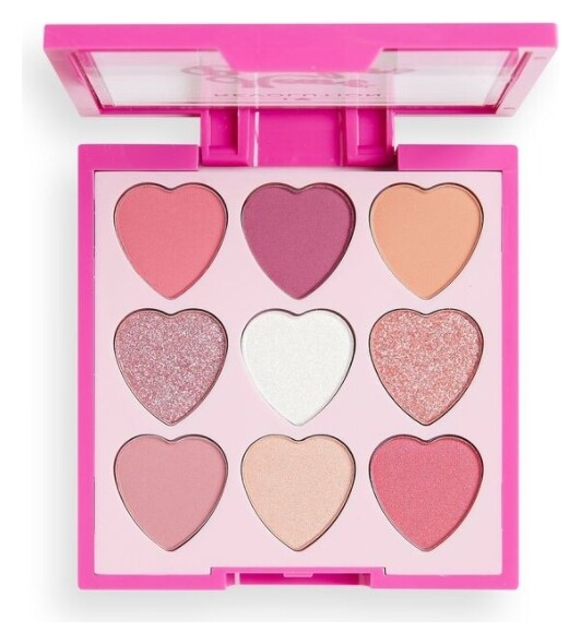 Палетка теней для век Heart Breakers Eyeshadow Palette I Heart Revolution Heart Breakers