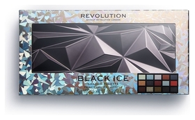 Палетка теней для век Glass Black Ice Eyeshadow Palette Makeup Revolution
