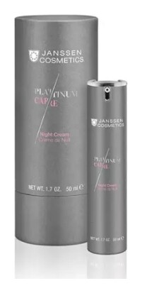 Крем реструктурирующий ночной с пептидами и коллоидной платиной Janssen Cosmetics