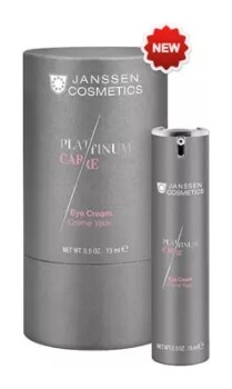 Крем для кожи вокруг глаз реструктурирующий с пептидами и коллоидной платиной  Janssen Cosmetics