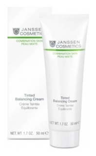 Крем балансирующий с тонирующим эффектом Tinted Balancing Cream Janssen Cosmetics