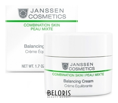 Крем для комбинированной кожи балансирующий Balancing Cream Janssen Cosmetics Combination skin