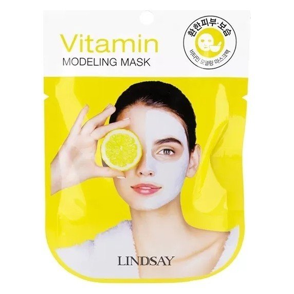 Маска для лица альгинатная с витаминами тонизирующая Vitamin Modeling Mask (Вес 28 г)