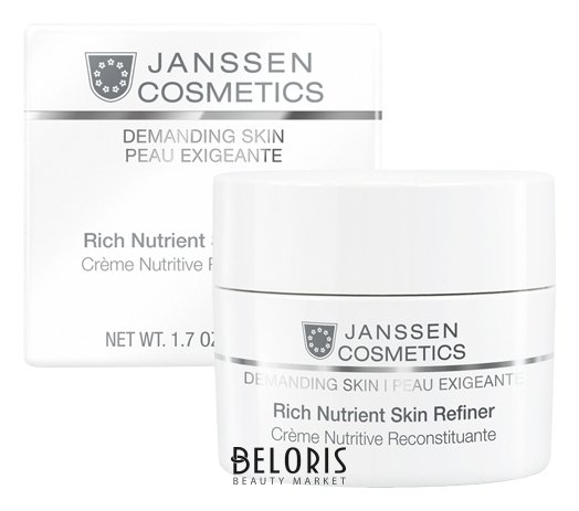 Крем для лица дневной обогащенный питательный SPF 15 Rich Nutrient Skin Refiner Janssen Cosmetics Demanding skin