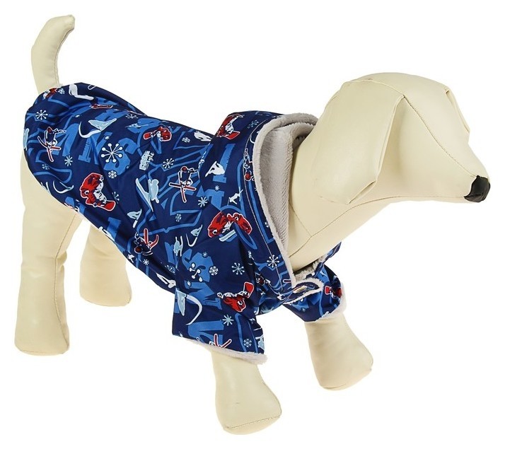 

Куртка с капюшоном на меховом подкладе, XS (Дс-17 см, ош-24 см, ог-30 см)