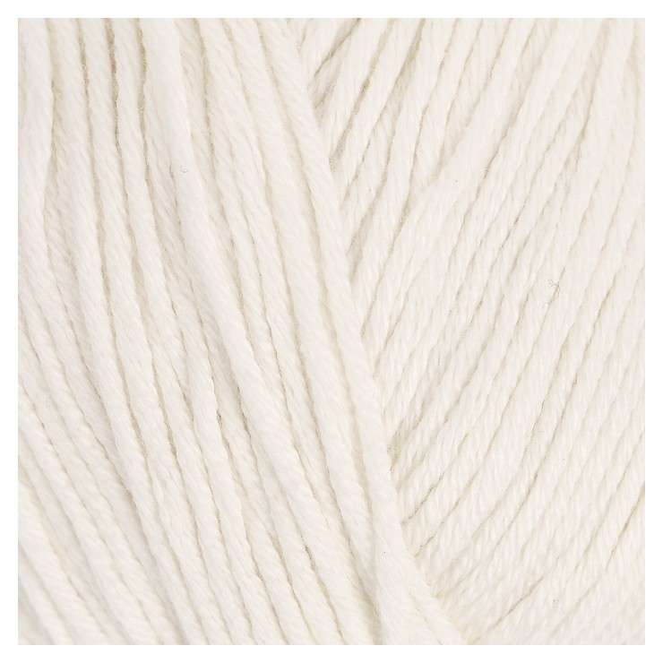 

Пряжа "Organic Baby Cotton" 100% хлопок 115м/50гр (415 белый) (2 шт.)
