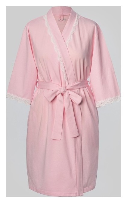 

Халат женский Kaftan с кружевом, розовый, р