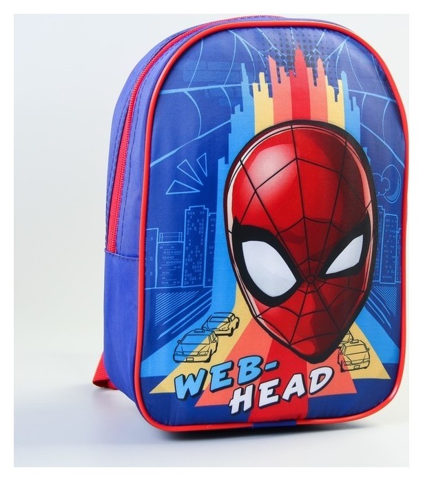 Рюкзак детский, человек паук, 21 X 9 X 26 см, отдел на молнии