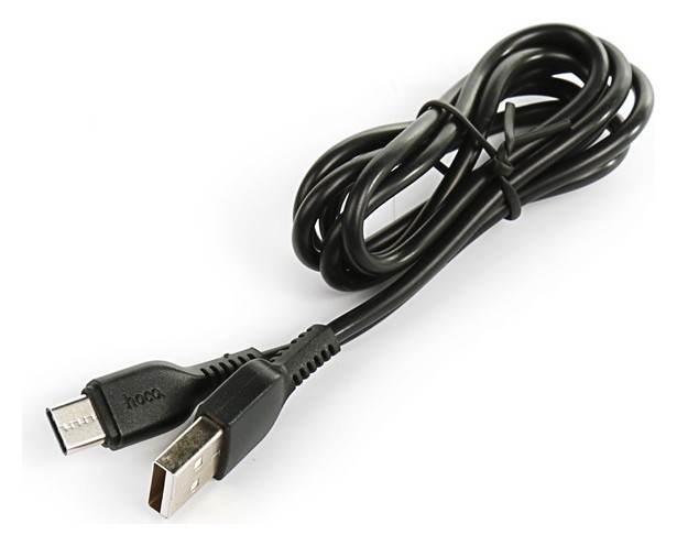 

Кабель Hoco X20, Type-c - Usb, 3 А, 1 м, черный, Чёрный