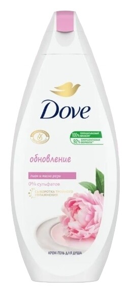 Крем-гель для душа Пион и масло розы отзывы