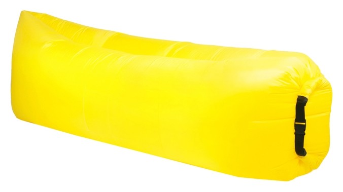 Шезлонг самонадувающийся, цвет жёлтый 