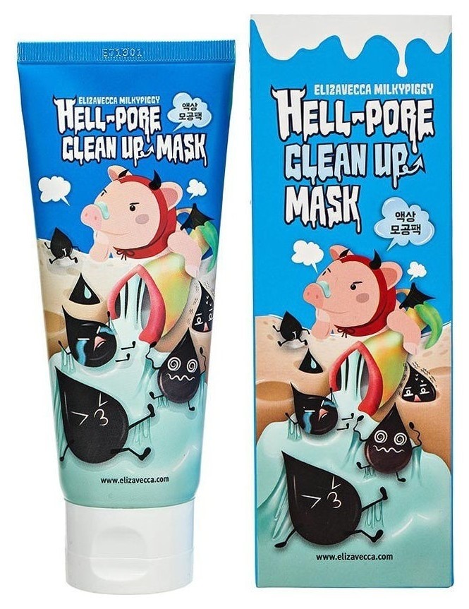 Очищающая маска для лица Hell Pore Clean Up Mask отзывы