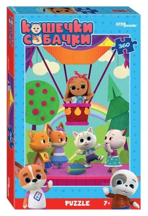 

Пазл «Кошечки и собачки», 360 элементов