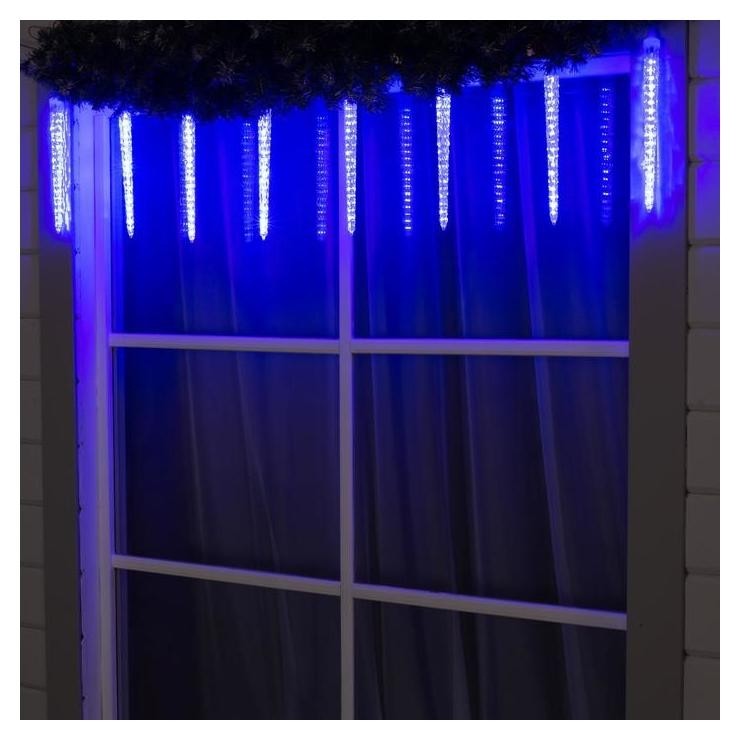

Сосульки рифленые Spec, Ip65, умс-2w, ш:2.5 м, в:30 см, 8 шт, Led(Smd)-192-12v, синий