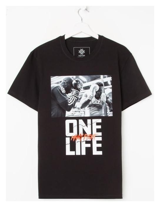 

Футболка Kaftan "Life", , черн, Черный