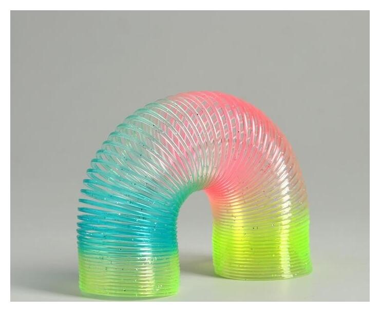 Пружинка-радуга Блеск 10 см  