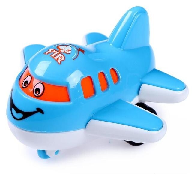 Самолет инерционный «Лайнер с глазками» 