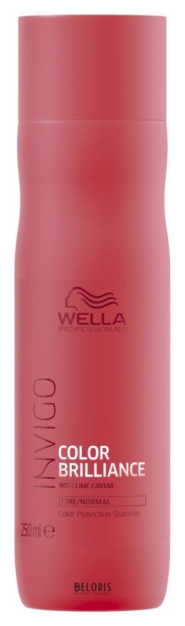 Шампунь для защиты цвета окрашенных нормальных и тонких волос Color Brilliance Wella Invigo