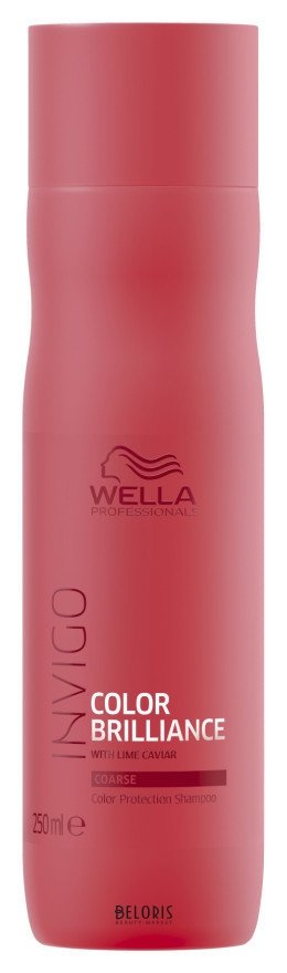 Шампунь для защиты цвета окрашенных жестких волос Color Brilliance Wella Invigo
