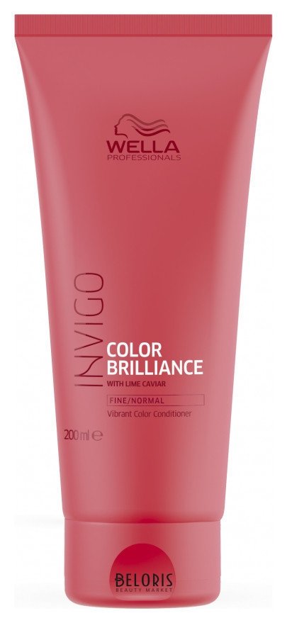 Бальзам-уход для защиты цвета окрашенных нормальных и тонких волос Color Brilliance Wella Invigo