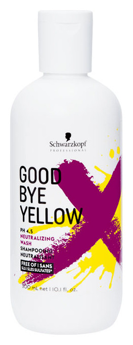 Нейтрализующий шампунь "Goodbye Yellow" Schwarzkopf Professional