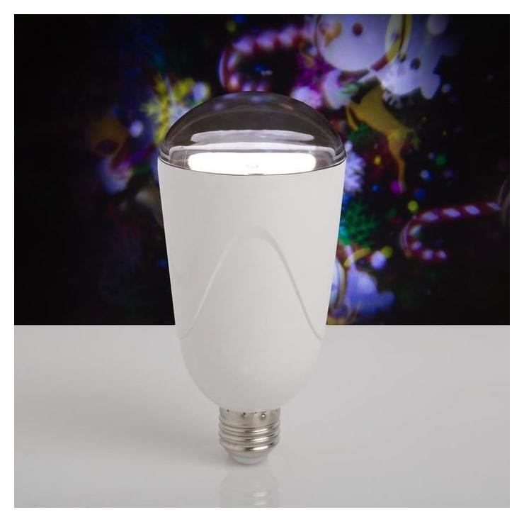 

Лампа декоративная "Новогодняя тема", 220v, мульти