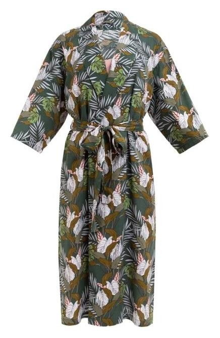 

Комплект (Халат и комбинация) Kaftan, , зелен/роз, Розовый