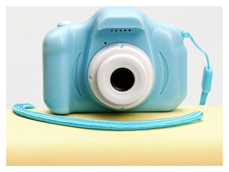 Фотоаппарат детский, синий, 8 х 6 см