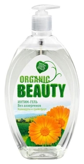 Гель для интимной гигиены Organic Beauty, календула и гейпфрут, 500 мл Organic Beauty Farm