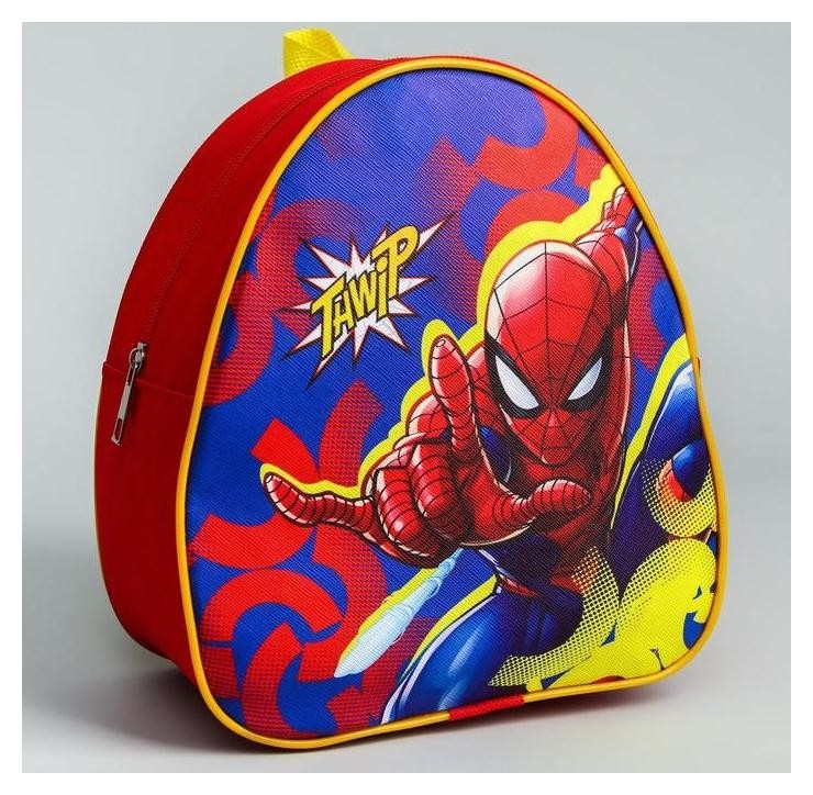 

Рюкзак детский "Thwip", человек-паук, Красный