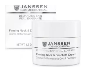 Крем укрепляющий для кожи лица, шеи и декольте Firming Neck & Decollete Cream Janssen Cosmetics