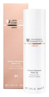 Тональный крем для всех типов кожи стойкий с Uv-защитой Spf-15 Perfect Radiance Make Up для всех типов кожи Janssen Cosmetics