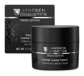 Крем для лица с экстрактом чёрной икры Caviar Luxury Cream Janssen Cosmetics