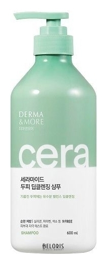 Шампунь для жирной кожи головы Глубокое очищение Aekyung  Derma More
