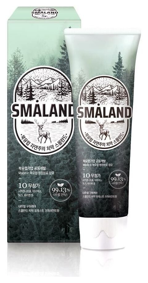 Зубная паста премиум Освежающая мята Forest Fresh Mint Smaland