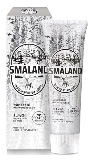 Зубная паста Мягкая мята Smaland Swedish Mild Mint Smaland